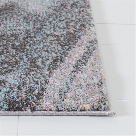 Safavieh 5 ft.-3 in. x 5 ft.-3 in. Glacier Square Area RugPink & Blue GLA126U-5SQ